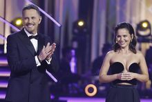 Krzysztof Ibisz i Paulina Sykut-Jezyna