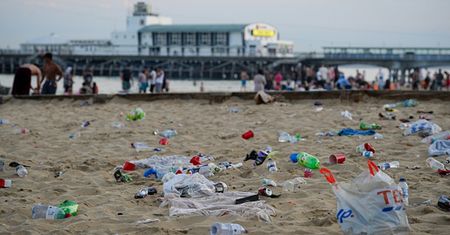 Brytyjczycy wylegli na plaże. To skandal, co po sobie zostawili