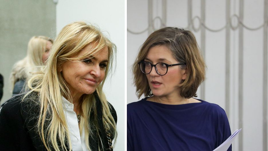 Monika Olejnik i Magdalena Biejat