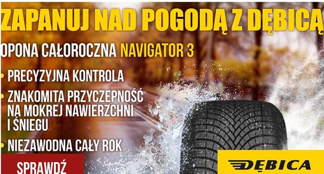 Ancymony realizują kampanię „Zapanuj nad pogodą z Dębicą"