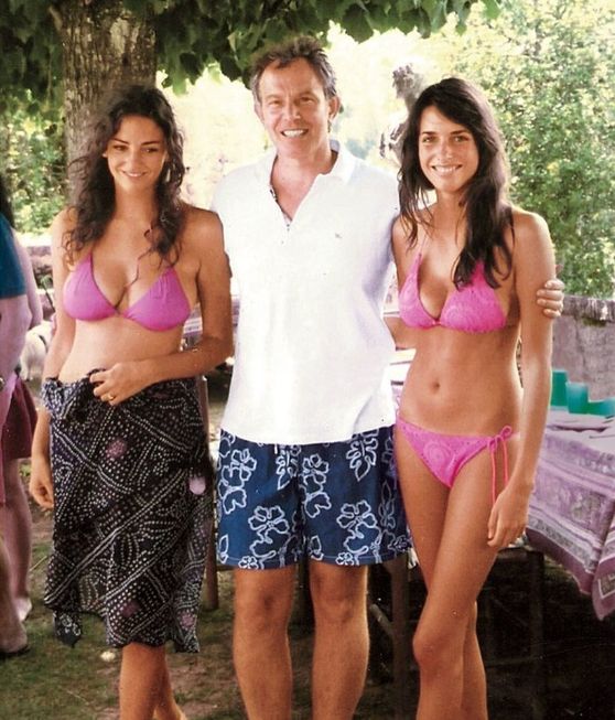 Rose i Marina Hanbury, Tony Blair
