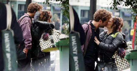 Helena Bonham Carter i jej młodszy o 20 lat chłopak wpadli w szpony namiętności przed supermarketem (FOTO)