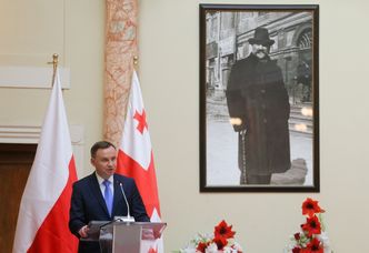 Andrzej Duda z wizytą w Gruzji. Tym razem bez żony (ZDJĘCIA)