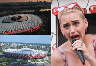 Katy Perry UKRADŁA WIZERUNEK Stadionu Narodowego? "Zastrzegliśmy jako znaki towarowe elewację, kubaturę, dach"