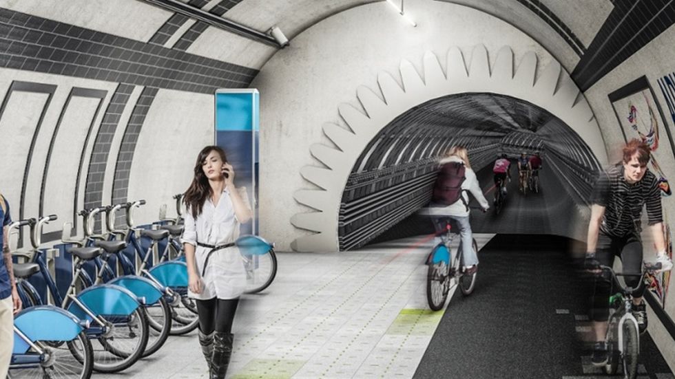 Fantastyczny pomysł! London Underline: stare tunele metra jako rowerowe autostrady 1