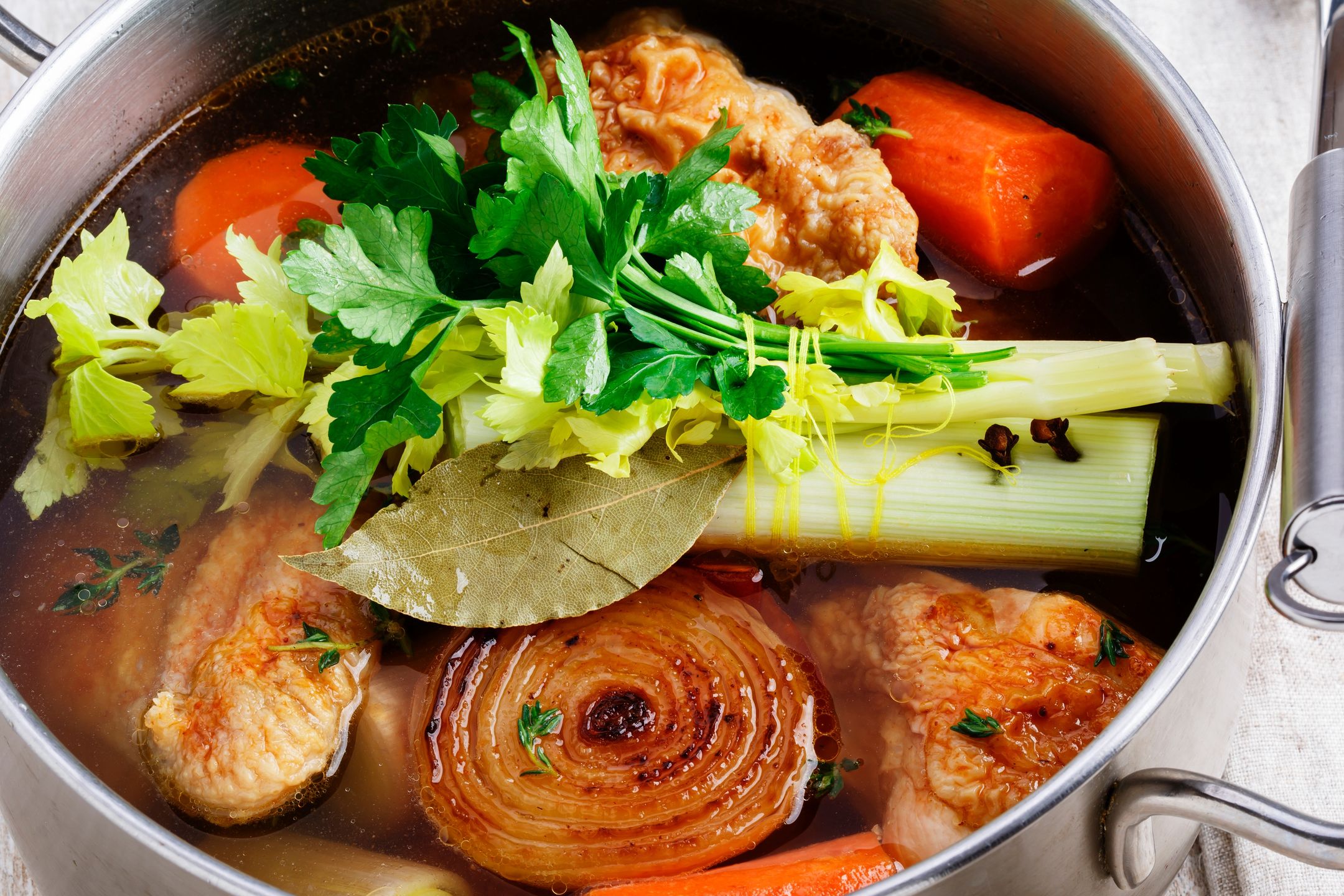 Arksoup, broth, cooking, pot, meat, vegetables, meal, onion, background, fresh, food, water, green, parsley, cuisine, dish, carrot, saucepan, bouillon, clear, chicken