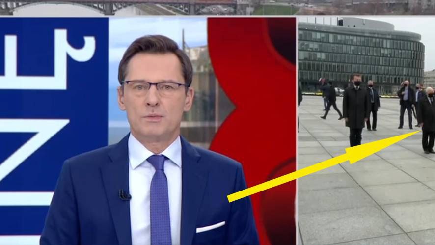 Kuriozalna sytuacja na antenie TVP Info