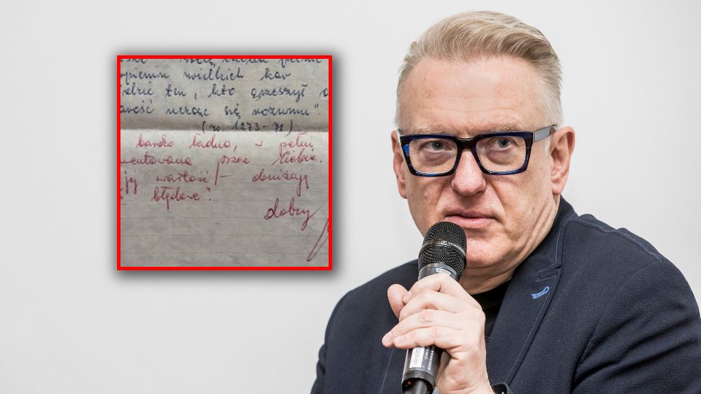 Mariusz Szczygieł pokazał swoje wypracowanie z liceum