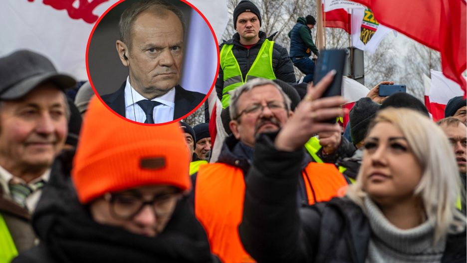 Rząd Tuska musi zmierzyć się z wzrastającym gniewem rolników 