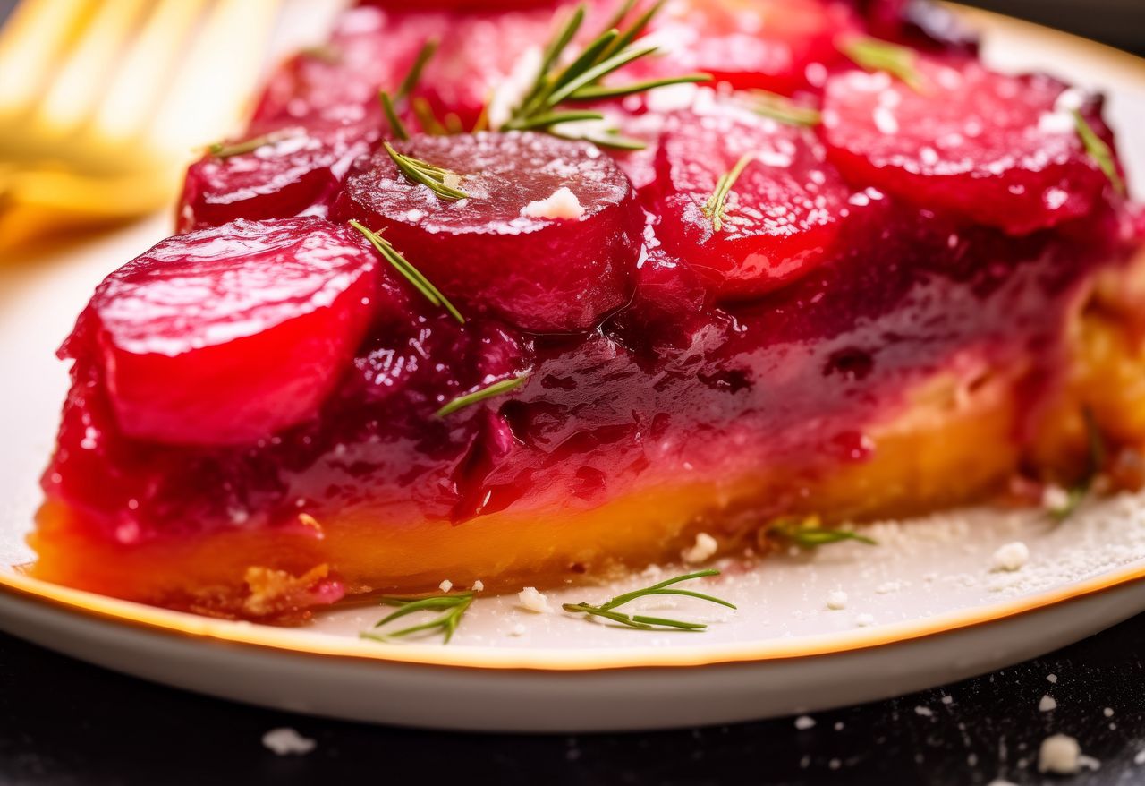 Fresh cranberry cake: Mastering the art of upside-down baking