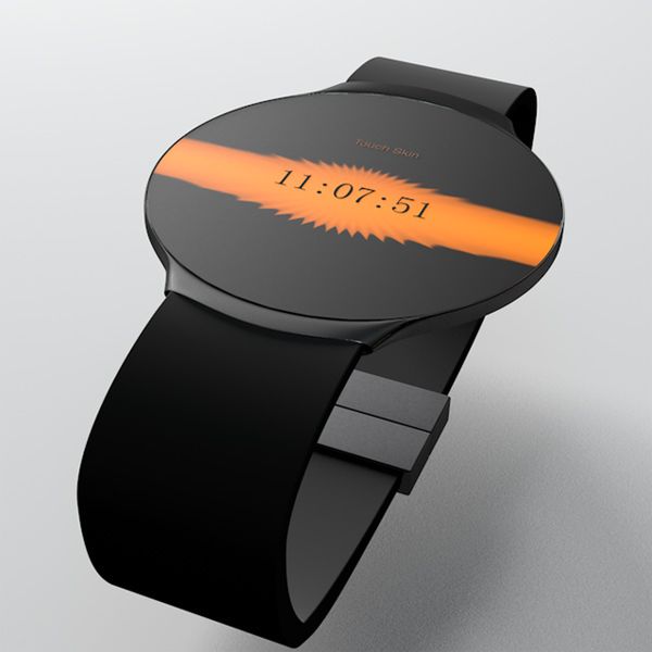 Touch Skin OLED - elegancki i prosty zegarek o wielu twarzach 3