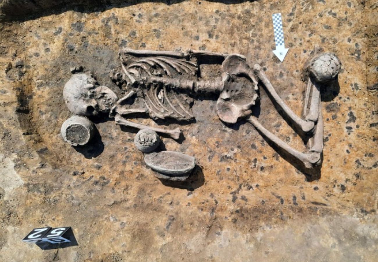 Niecodzienne odkrycie w Raciborzu. Znaleziono szkielet bez stóp i dłoni