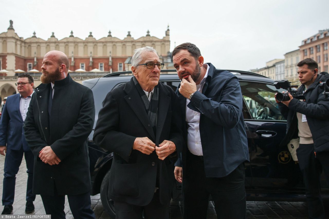 Robert De Niro w Krakowie