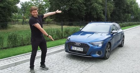 Test długodystansowy audi A3 sportback: przedstawiam auto i wycieram piano blacki