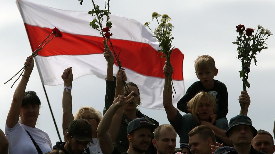 Białoruś demonstracje