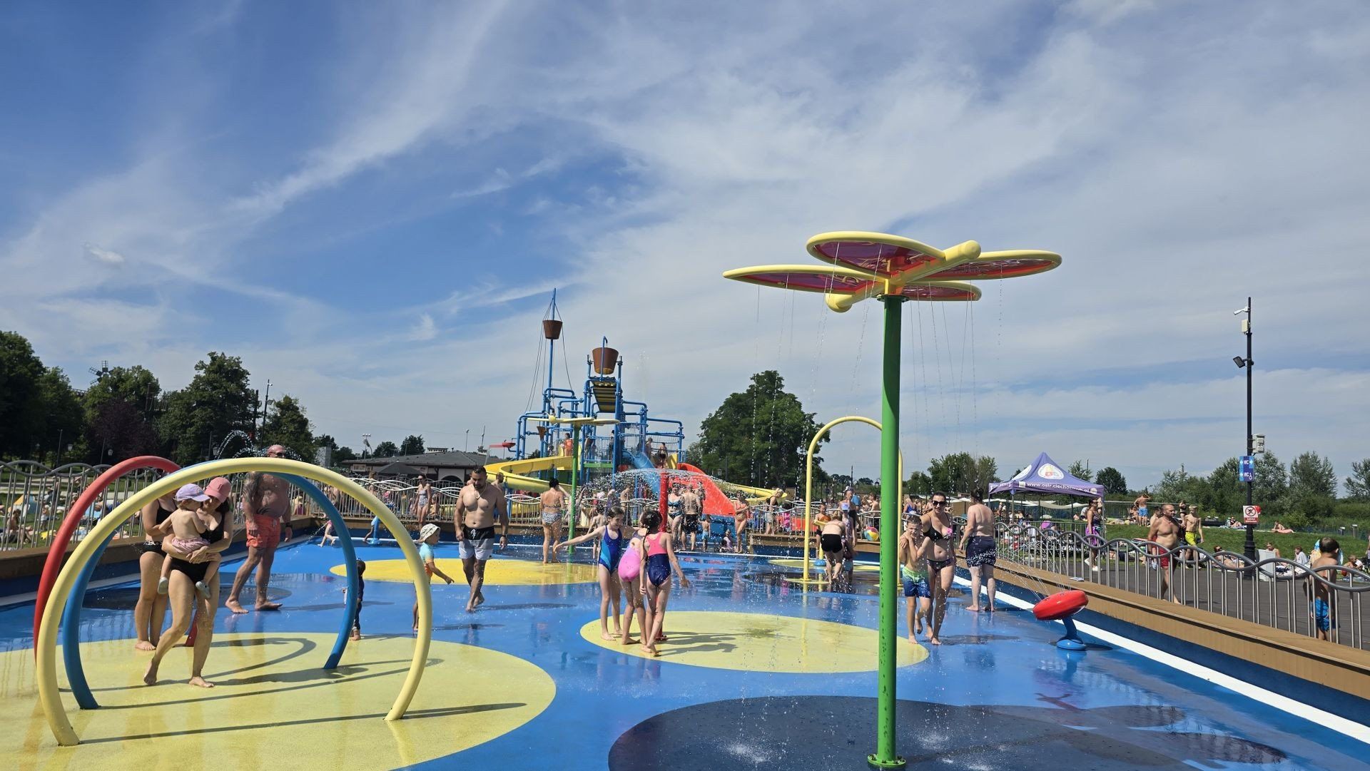 Wodny park w Ciechocinku. Tak było na basenach letnich w uzdrowisku 21 lipca 2025 r.