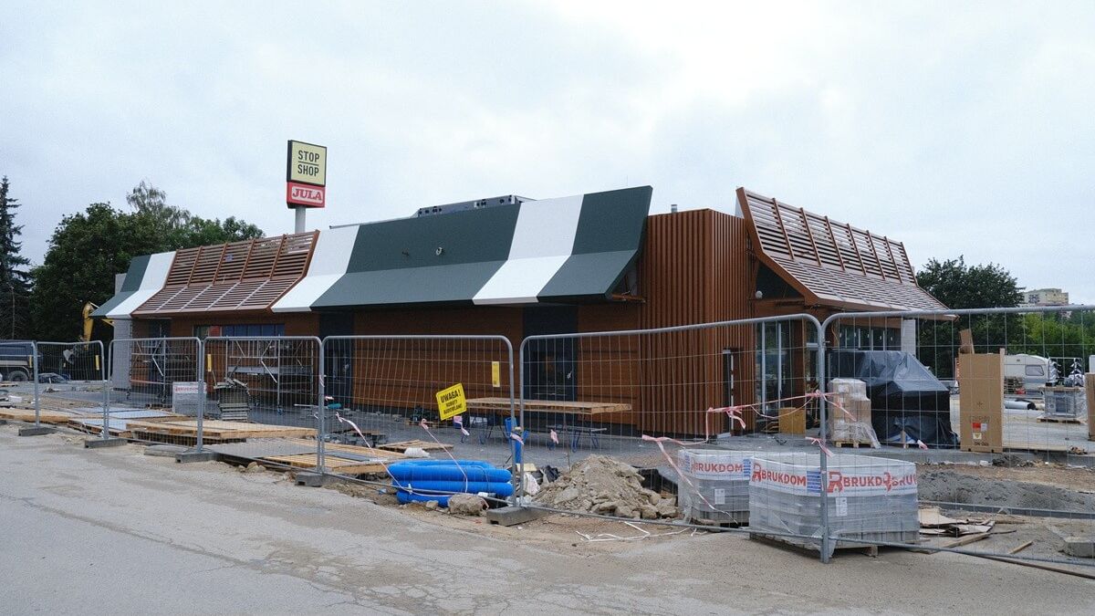 Budowa restauracji McDonalds przy ul. Turystycznej w Lublinie