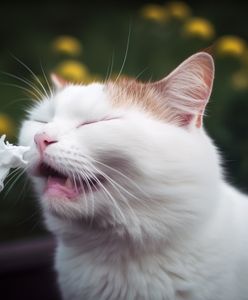 Kot często kicha? Ważny sygnał dla właściciela