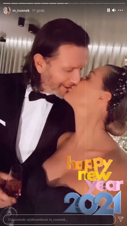 Sylwestrowa domówka u Małgorzaty Rozenek i Radka Majdana