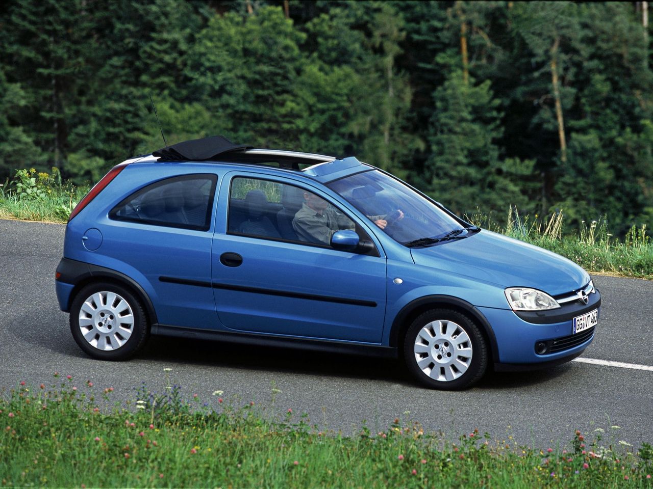 2000–2003 Opel Corsa C Canvas Top