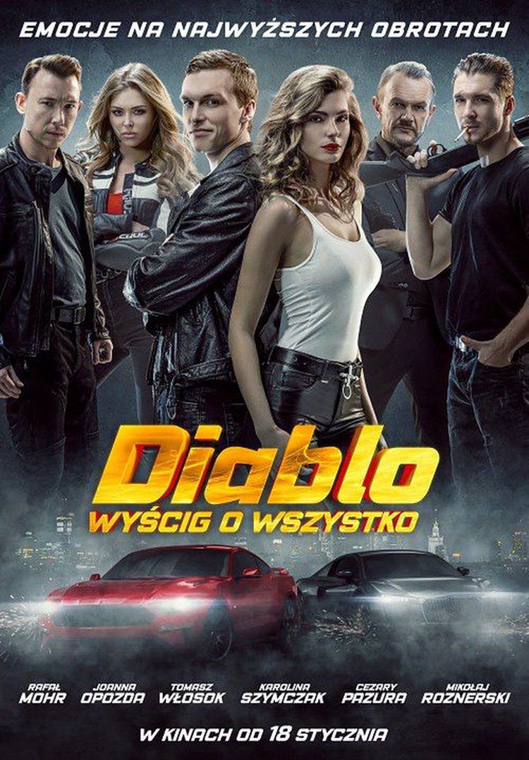 Plakat filmu "Diablo. Wyścig o wszystko"