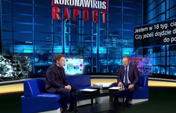 TVN24: „Koronawirus - raport” zamiast „Czarno na białym”, bez wywiadów Piaseckiego o kampanii