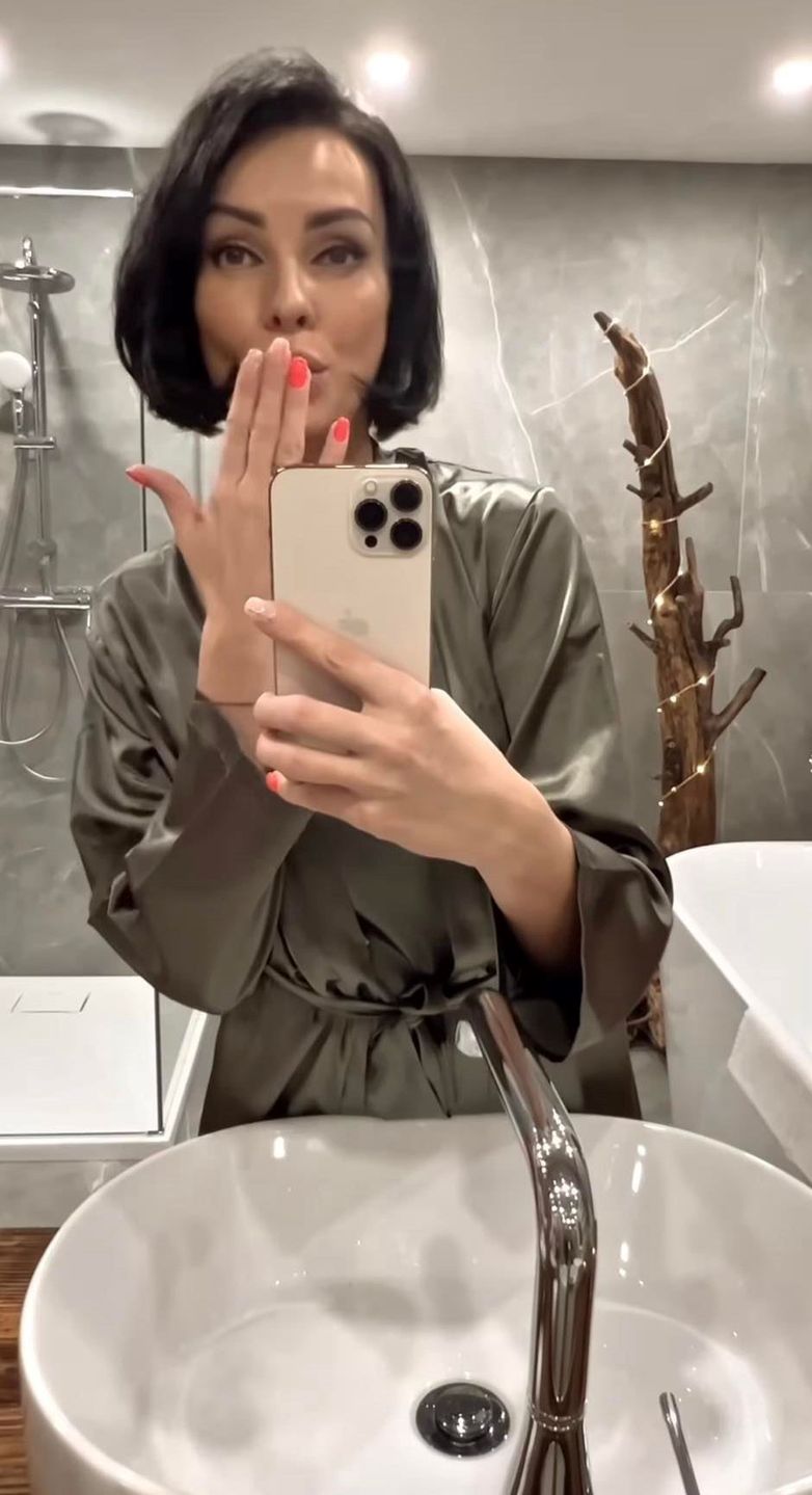 Dorota Gardias prezentuje efekty remontu łazienki