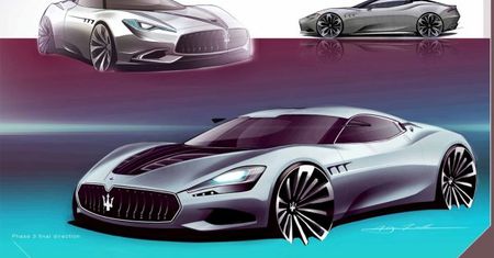Maserati GranCorsa Concept - wizja niezależnego projektanta z USA