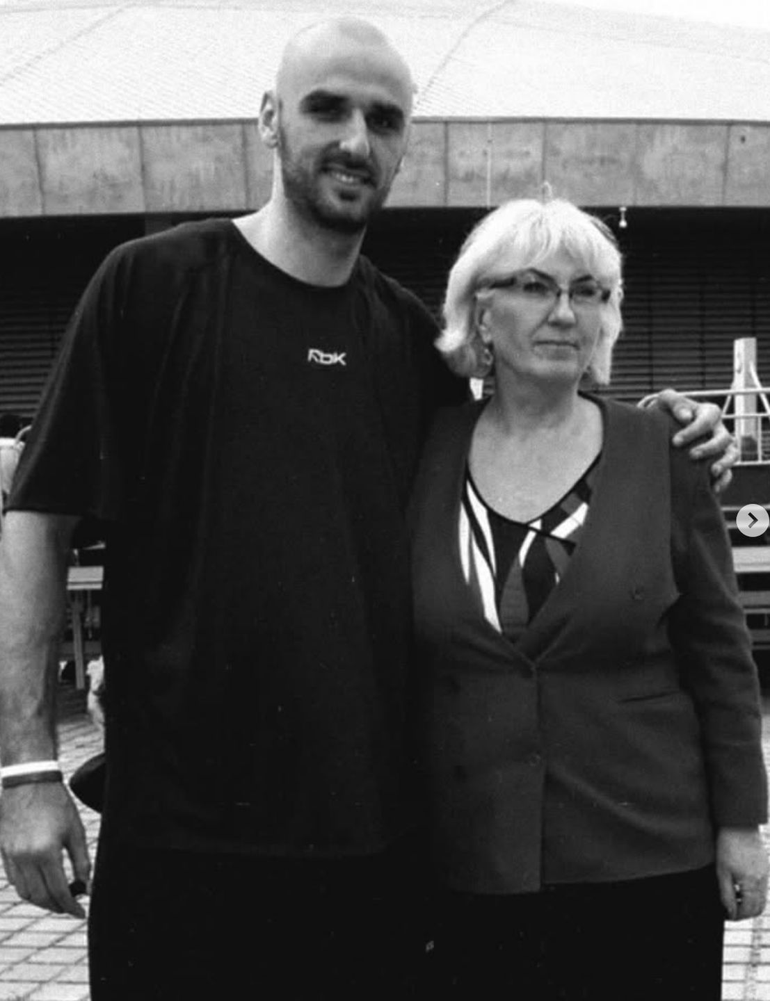 Marcin Gortat z Alicją Gortat