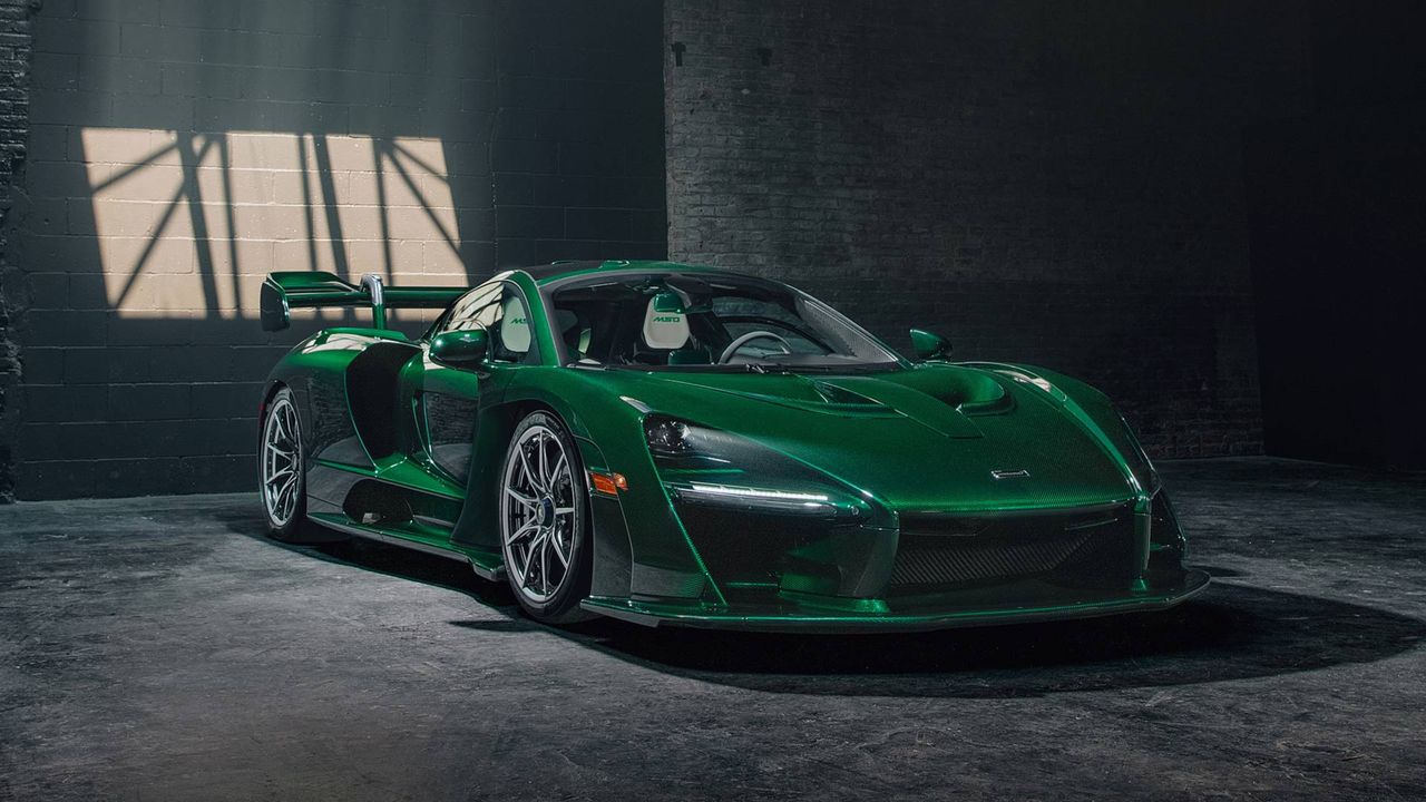 Pierwszy McLaren Senna w Stanach Zjednoczonych. Właściciel wybrał niesamowity kolor