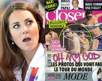 Piersi Kate Middleton na okładce tabloidu! (FOTO)