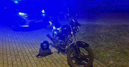 16- latek kierował motorowerem bez wymaganych uprawnień