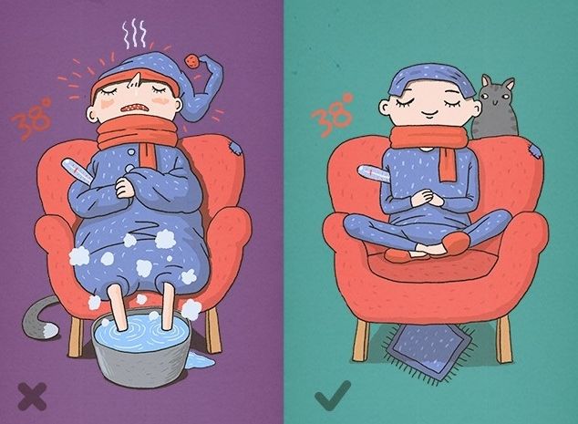 Pierwsza pomoc w czasie wysokiej temperatury ciała