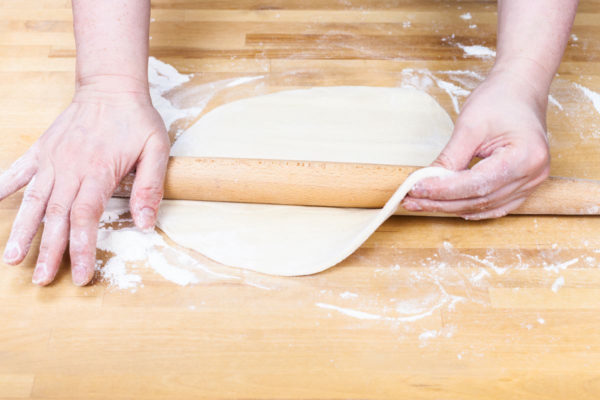 Rolling out the dough - Delights