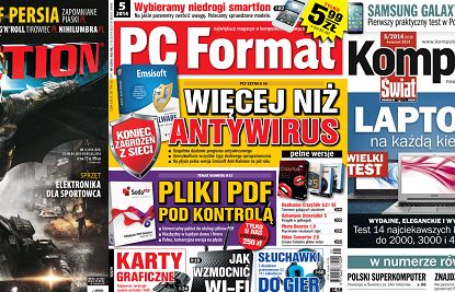 „CD Action” liderem wśród pism komputerowych. „PC World” o 46 proc. w dół