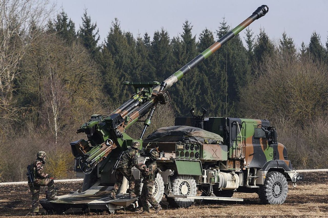 Estonia bolsters defense with high-tech French CAESAR howitzers