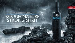 H2O Creative promuje nową wódkę Björn od BZK Alco