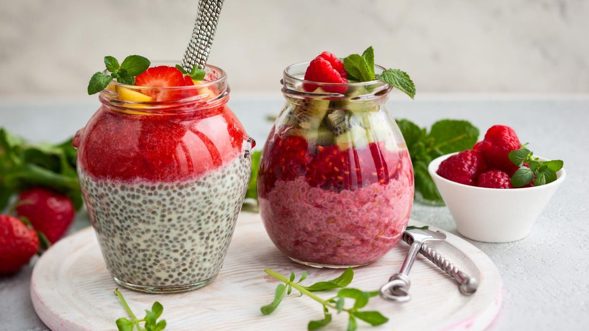 Nasiona chia można spożywać w formie koktajlu