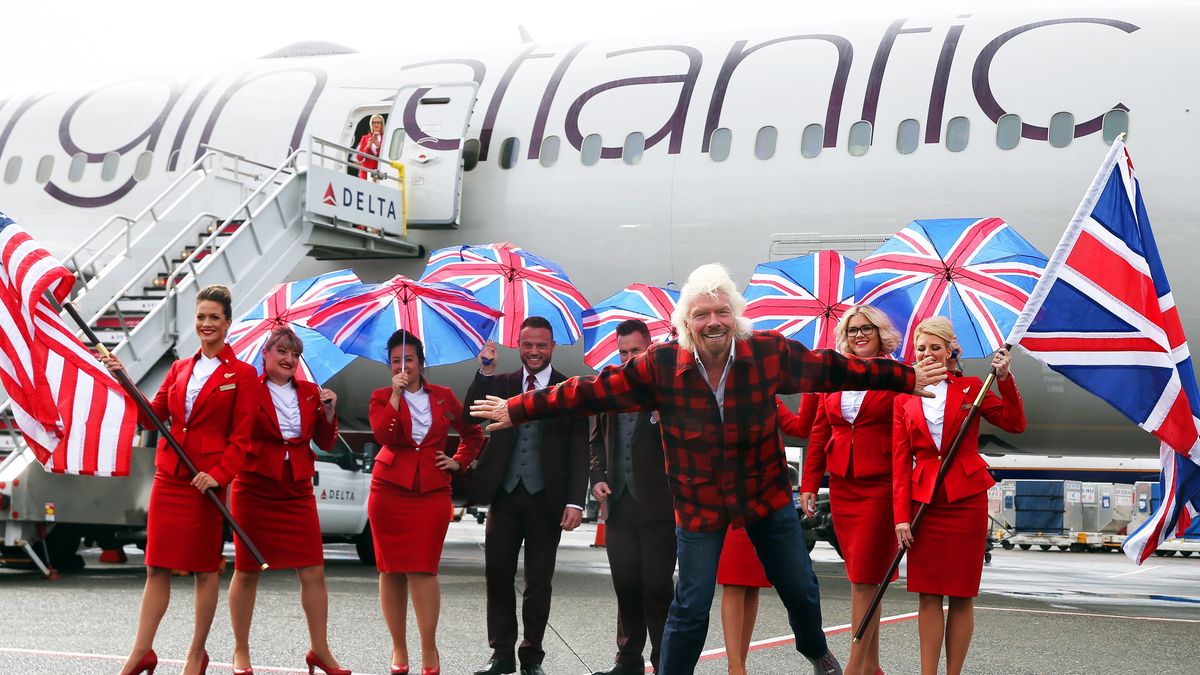 Na 10 miejscu zestawienia znalazła się firma Virgin Atlantic, której założycielem jest sir Richard Branson