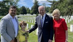 Nieplanowane spotkanie polskiego dziennikarza z amerykańską parą prezydencką