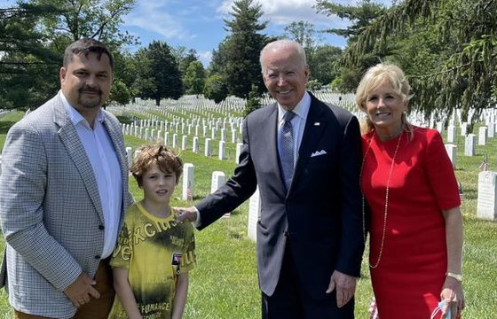 Nieplanowane spotkanie polskiego dziennikarza z amerykańską parą prezydencką
