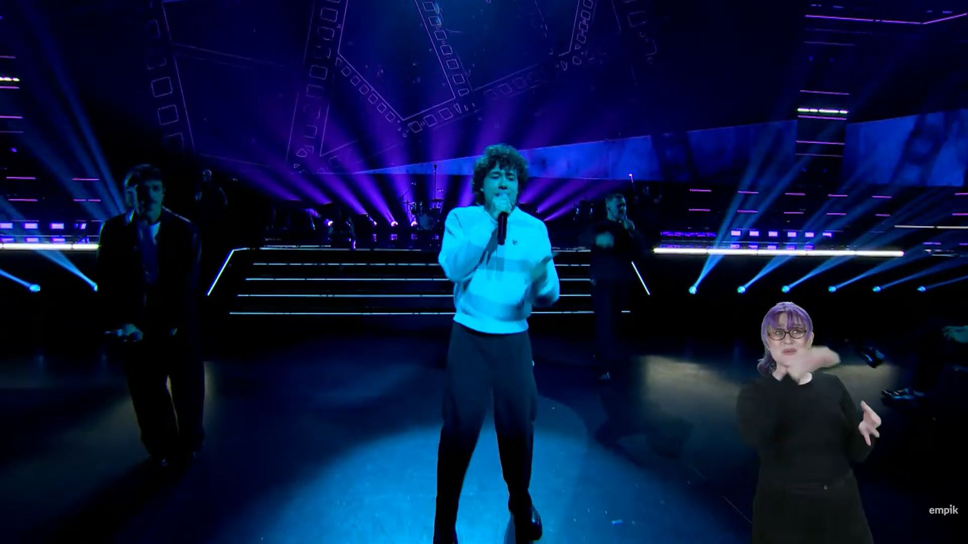 Tłumaczki języka migowego podczas gali Bestsellery Empiku 2025