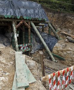 Złoty pociąg w Lubaniu? Rozkopują kompleks militarny