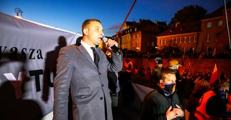 Kontrmanifestacja narodowców. Interweniowała straż miejska, jest wniosek do sądu