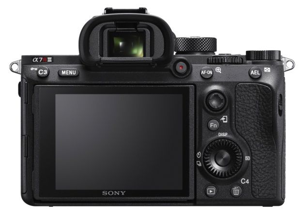 Sony A7R III tylna ścianka