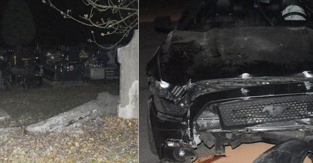 Pijany 17-latek chciał pojeździć mustangiem kolegi. Przeliczył się
