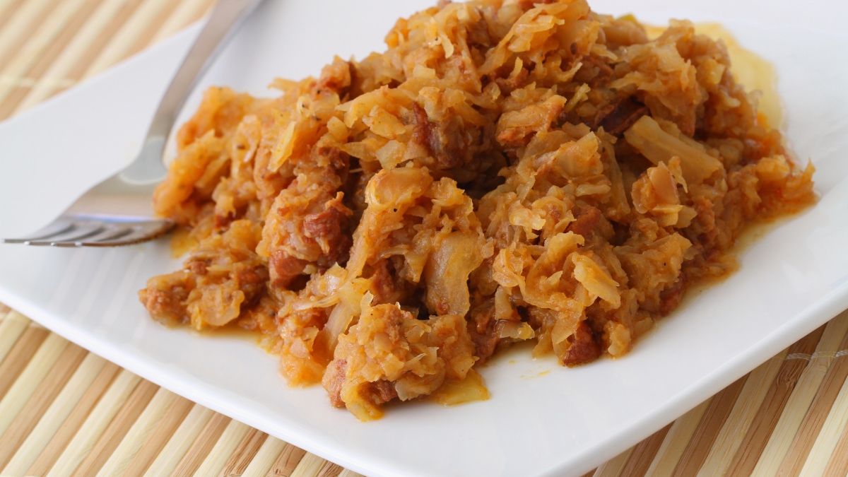 Bigos jak z baru mlecznego w PRL-u