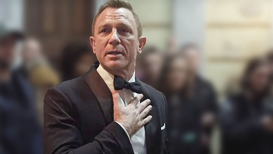 Daniel Craig ze łzami w oczach żegnał się z Bondem