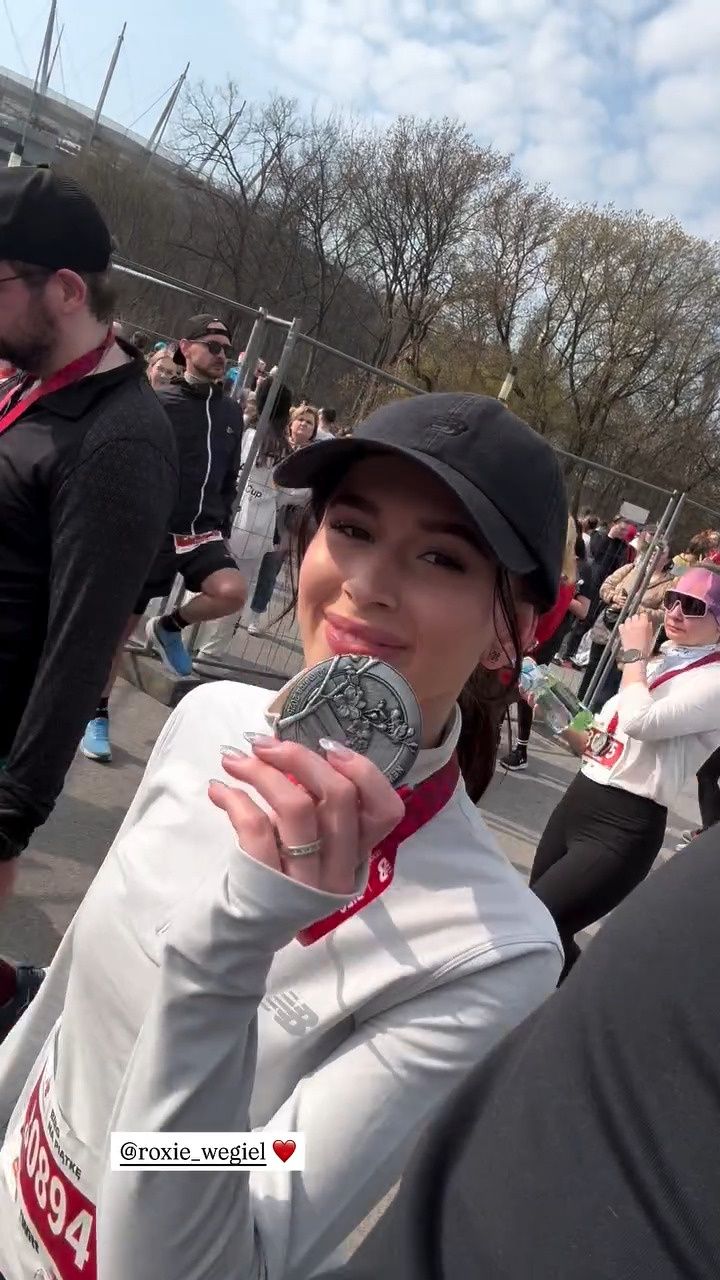 Roksana Węgiel i Kevin Mglej wystartowali w imprezie biegowej
