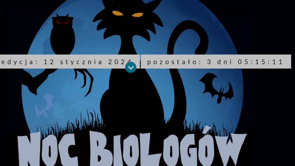Noc Biologów Plakat